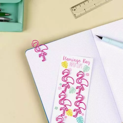 Flamingo Bay Paper Clips