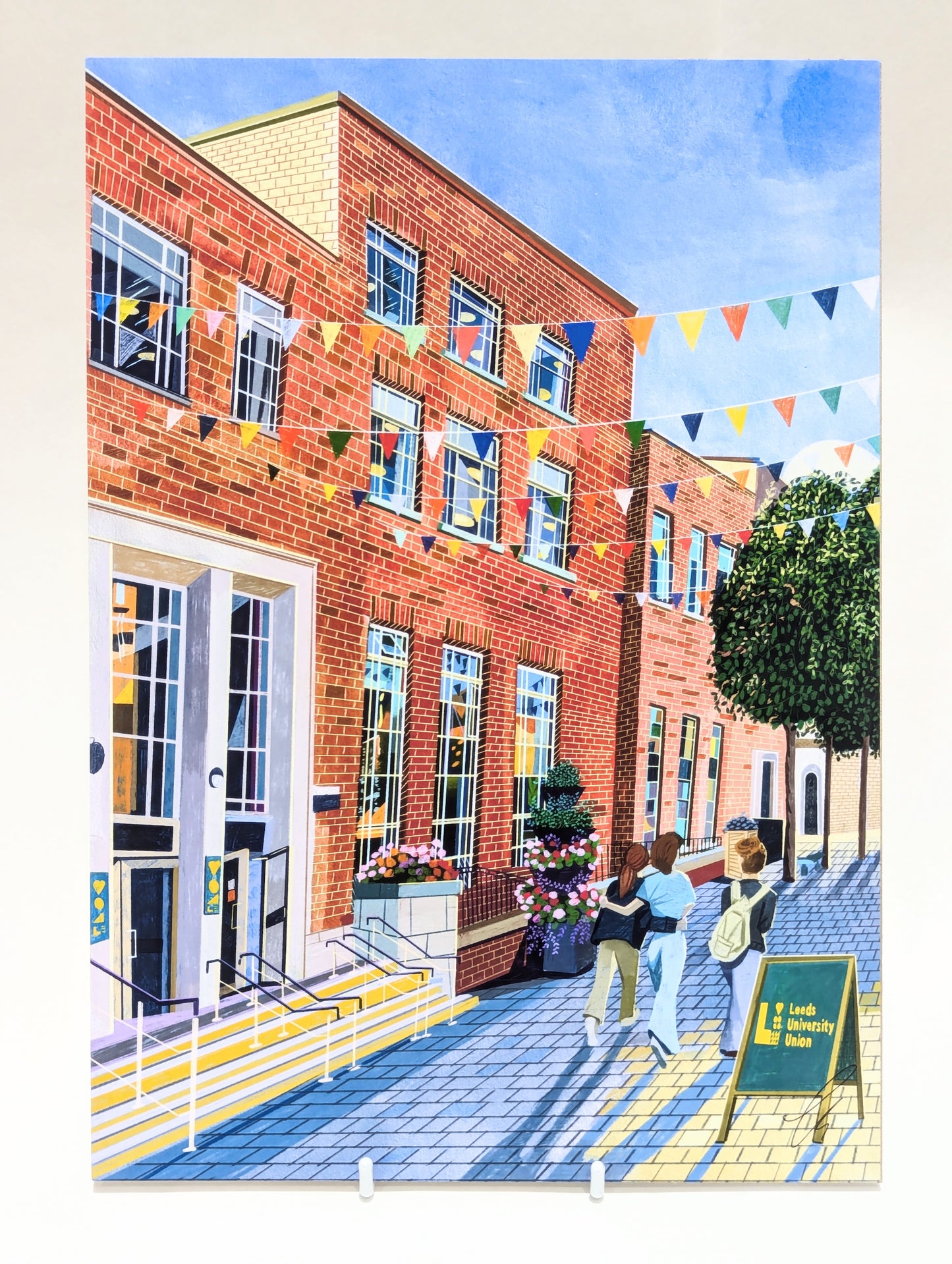 ZR Leeds University Union A4 print