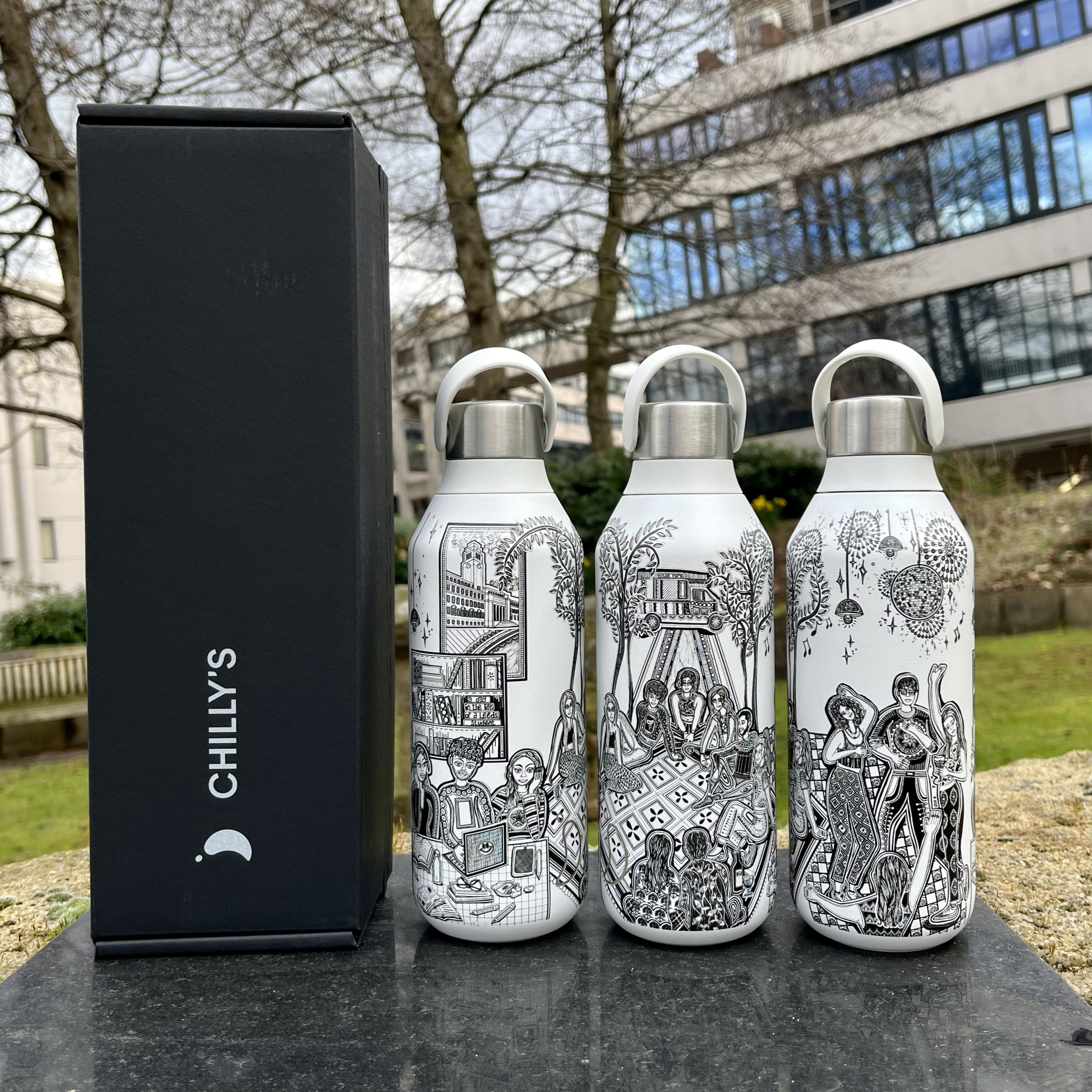 Chilly's Series 2 Bottle - Limited Edition UoL Design – Gear