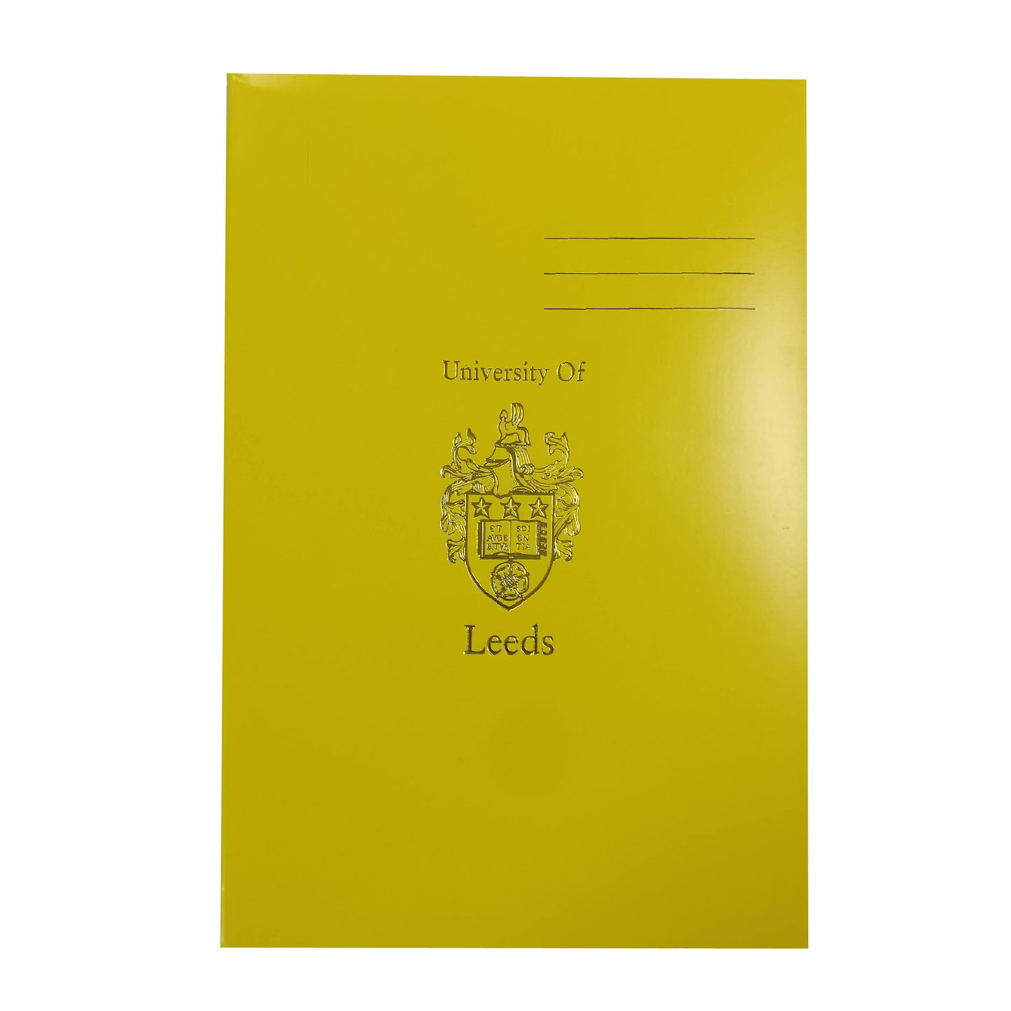 Laminated Crest A4 Notebook DNO