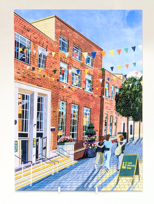 ZR Leeds University Union A5 Print