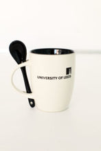 Load image into Gallery viewer, University of Leeds Mug with Spoon