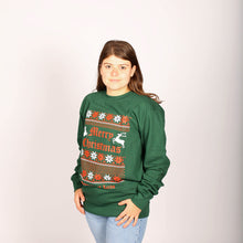 Load image into Gallery viewer, Christmas Snowflake Sweatshirt