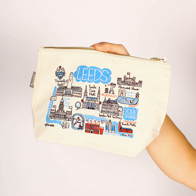 Leeds Illustrated Pouch Bag