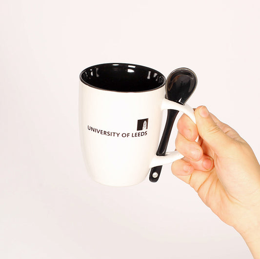 University of Leeds Mug with Spoon DNO