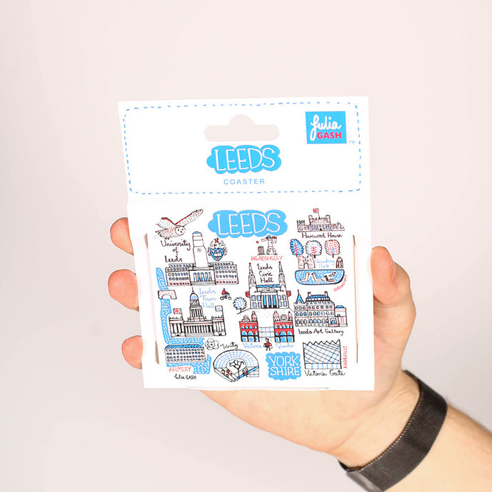 Leeds Illustrated Coaster