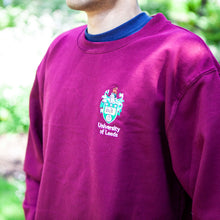 Load image into Gallery viewer, Sweatshirt with Embroidered Crest