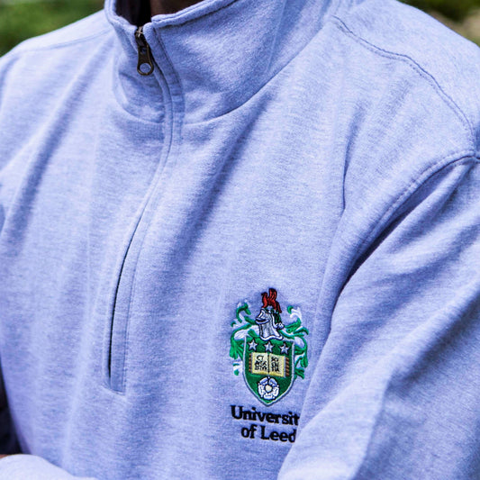 1/4 Zip Embroidered Sweatshirt DNO