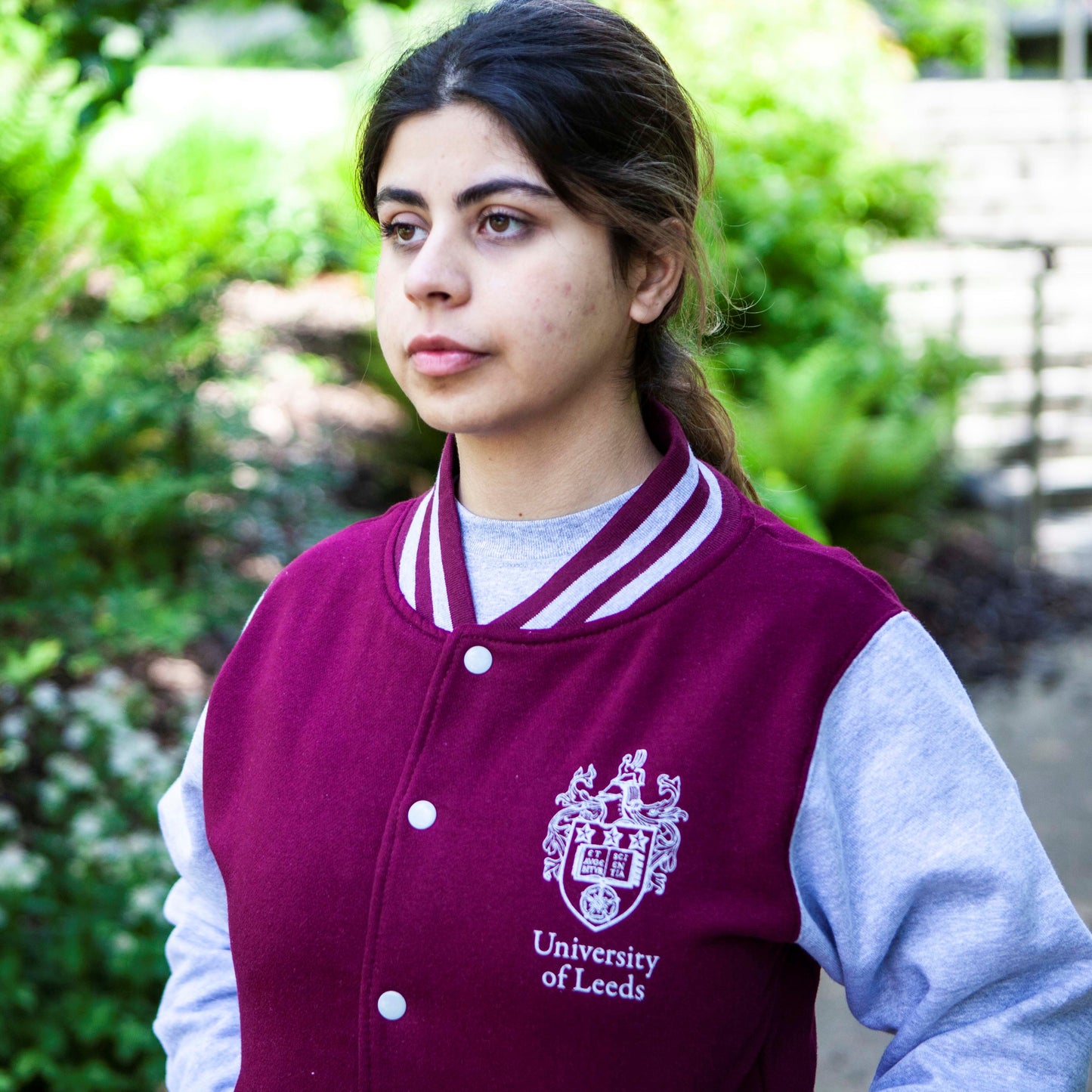 jacket purple varsity