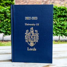 Load image into Gallery viewer, 2022/23 A5 Page a Day University of Leeds Diary