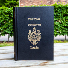Load image into Gallery viewer, 2022/23 A5 Page a Day University of Leeds Diary
