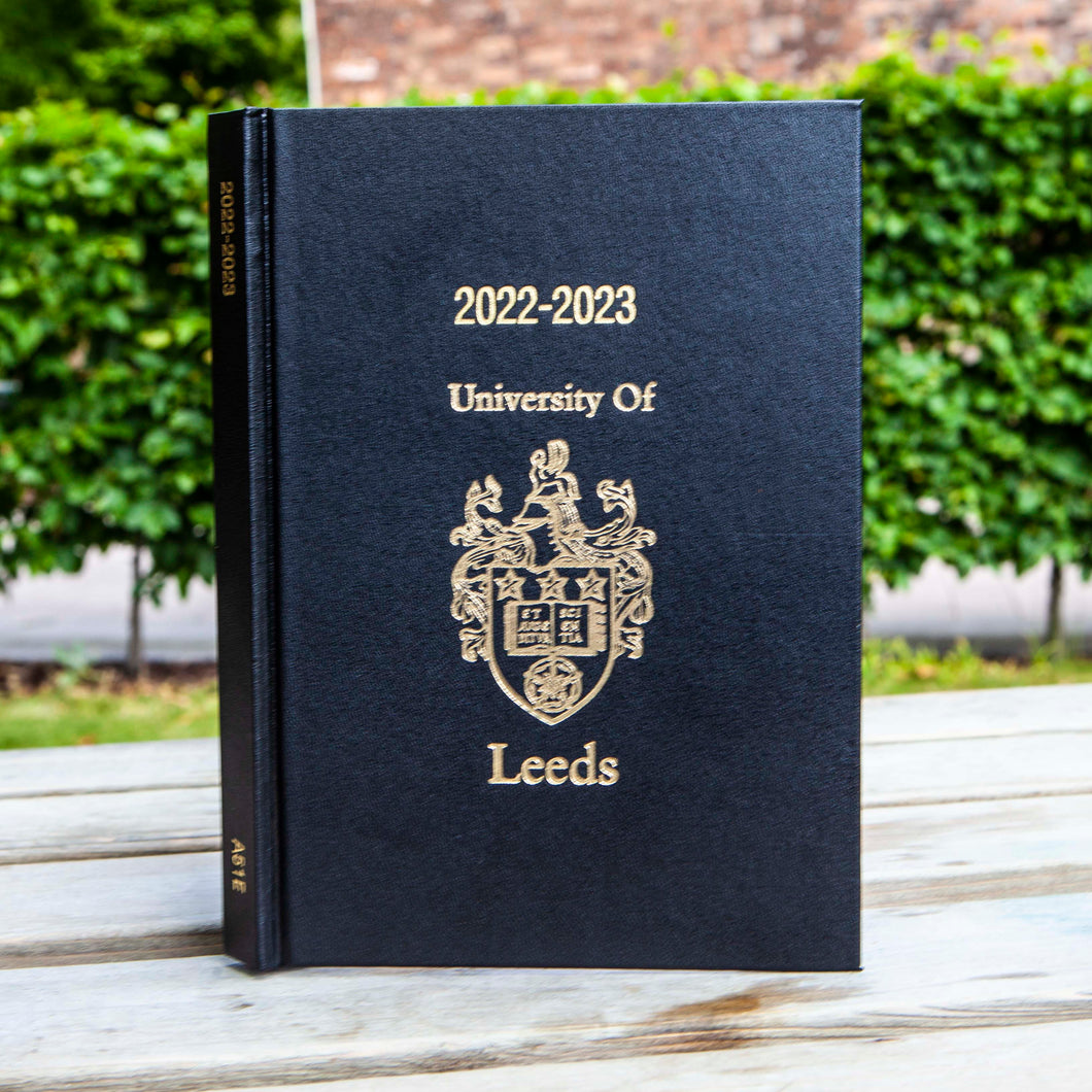 2022/23 A5 Page a Day University of Leeds Diary