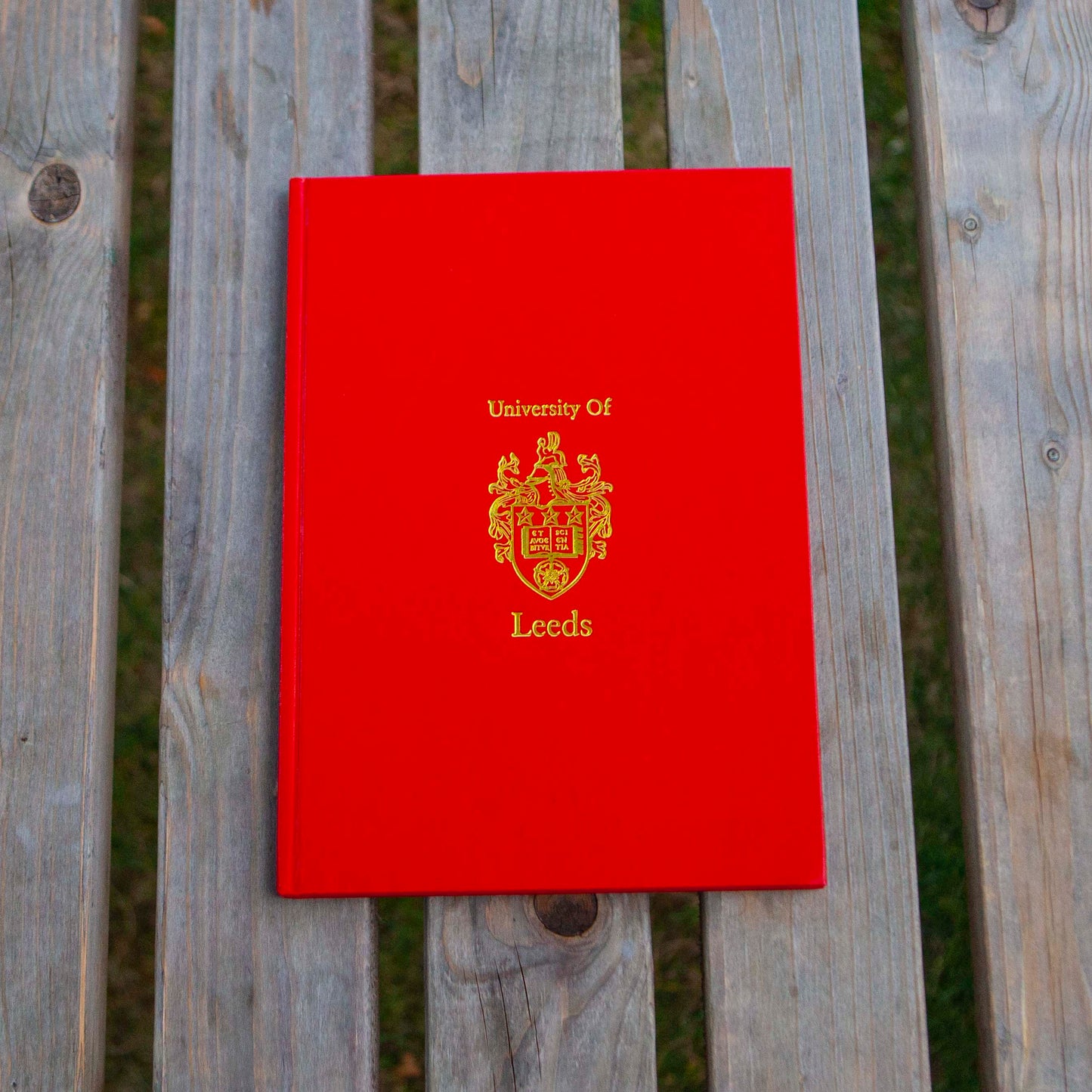 A4 Crested Hardback Notebook