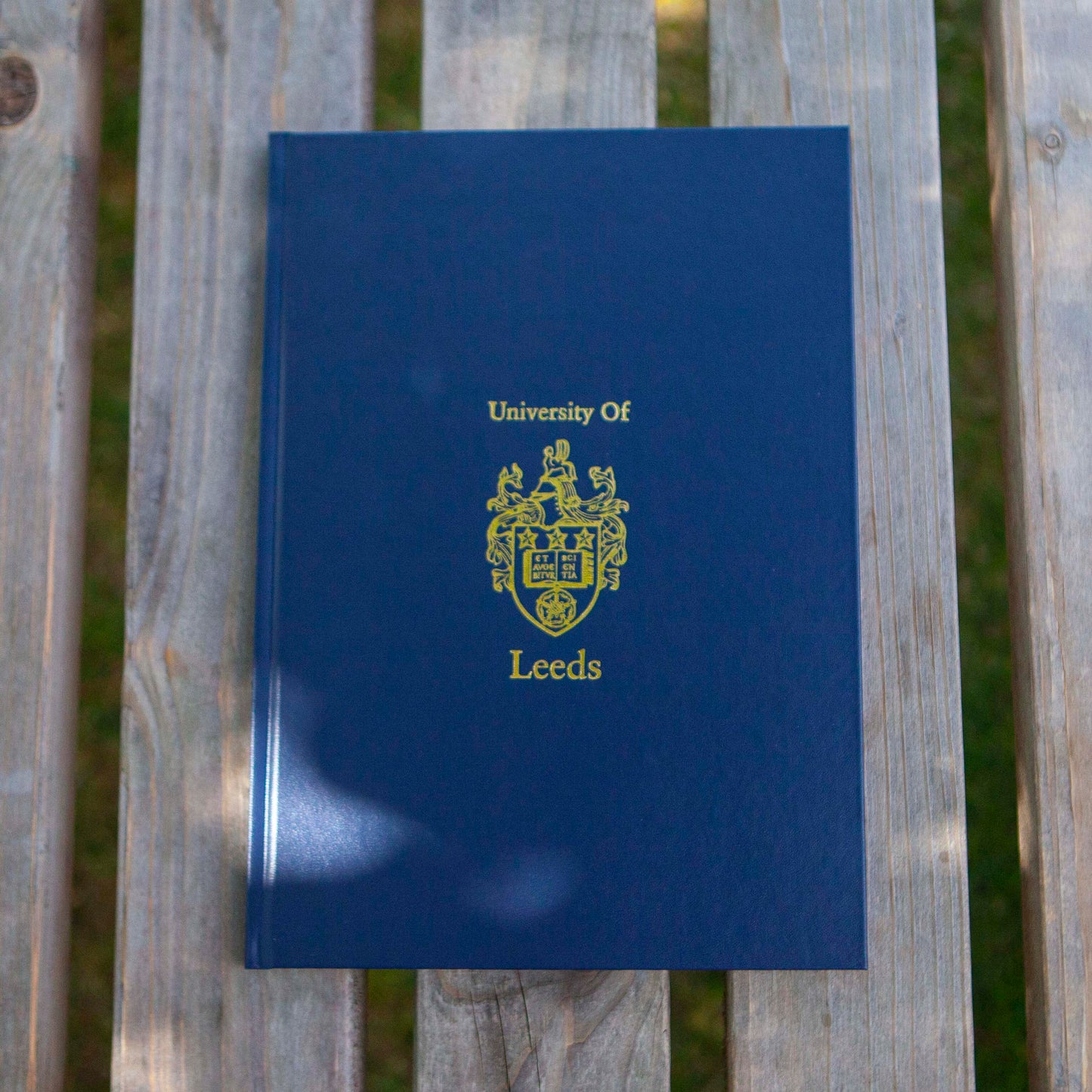 A4 Crested Hardback Notebook