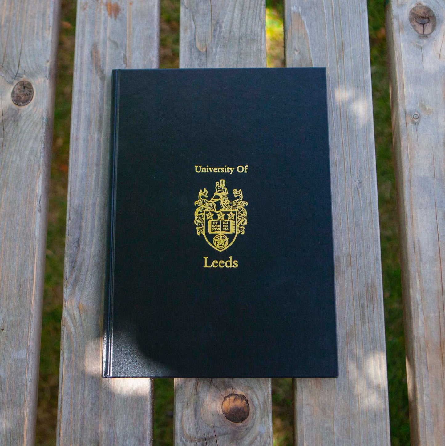 A4 Crested Hardback Notebook