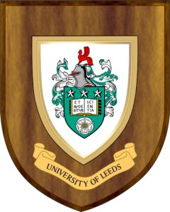 University of Leeds Crest Shield
