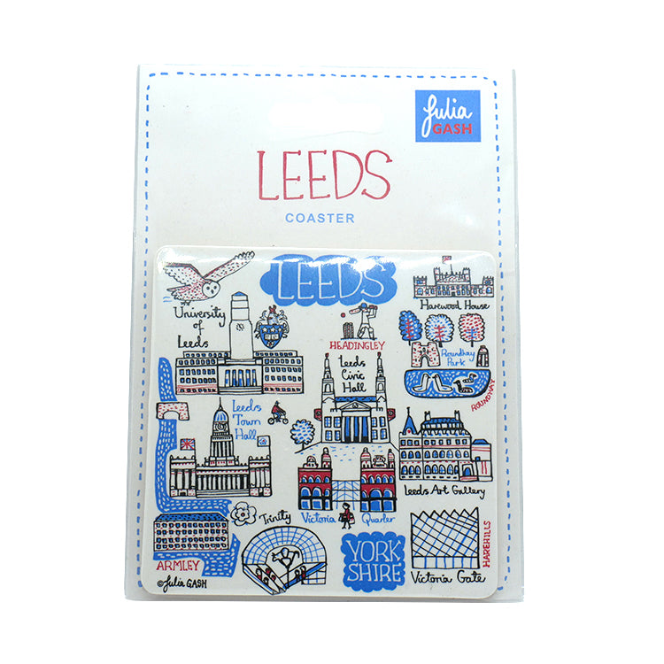 Leeds Illustrated Coaster