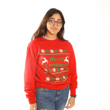Load image into Gallery viewer, Christmas Snowflake Sweatshirt