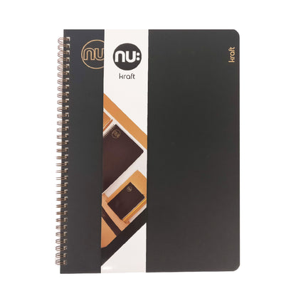 Nu: Kraft A4 Wiro Notebook