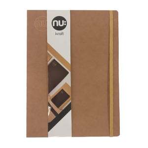 Nu: A4 Kraft Stitch Notebook