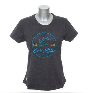 Leeds Rhinos Ladies Crest T Shirt
