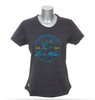 Leeds Rhinos Ladies Crest T Shirt