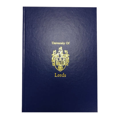 A4 Crested Hardback Notebook