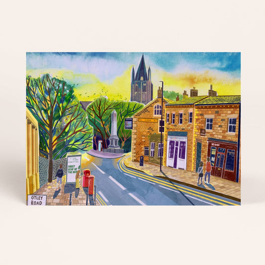 ZR Headingley Otley Road A4 Print