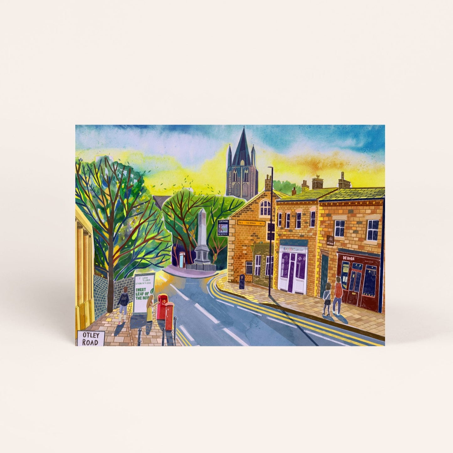ZR Headingley Otley Road A5 Print